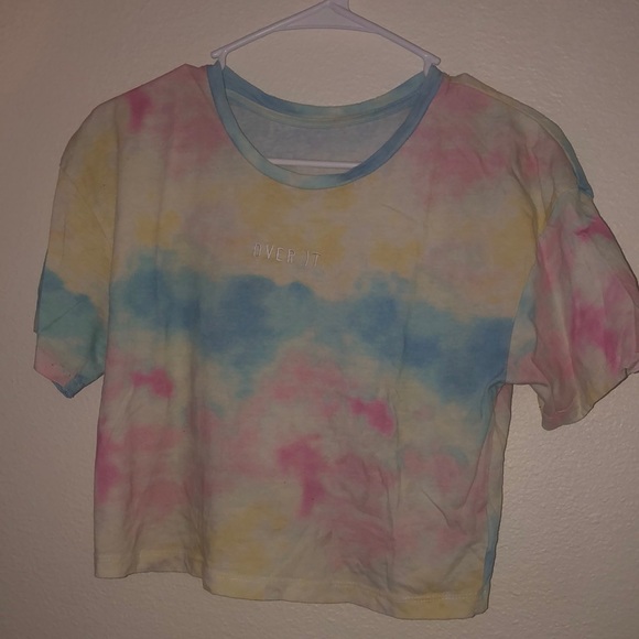 Tops - Multicolor OVER IT crop top